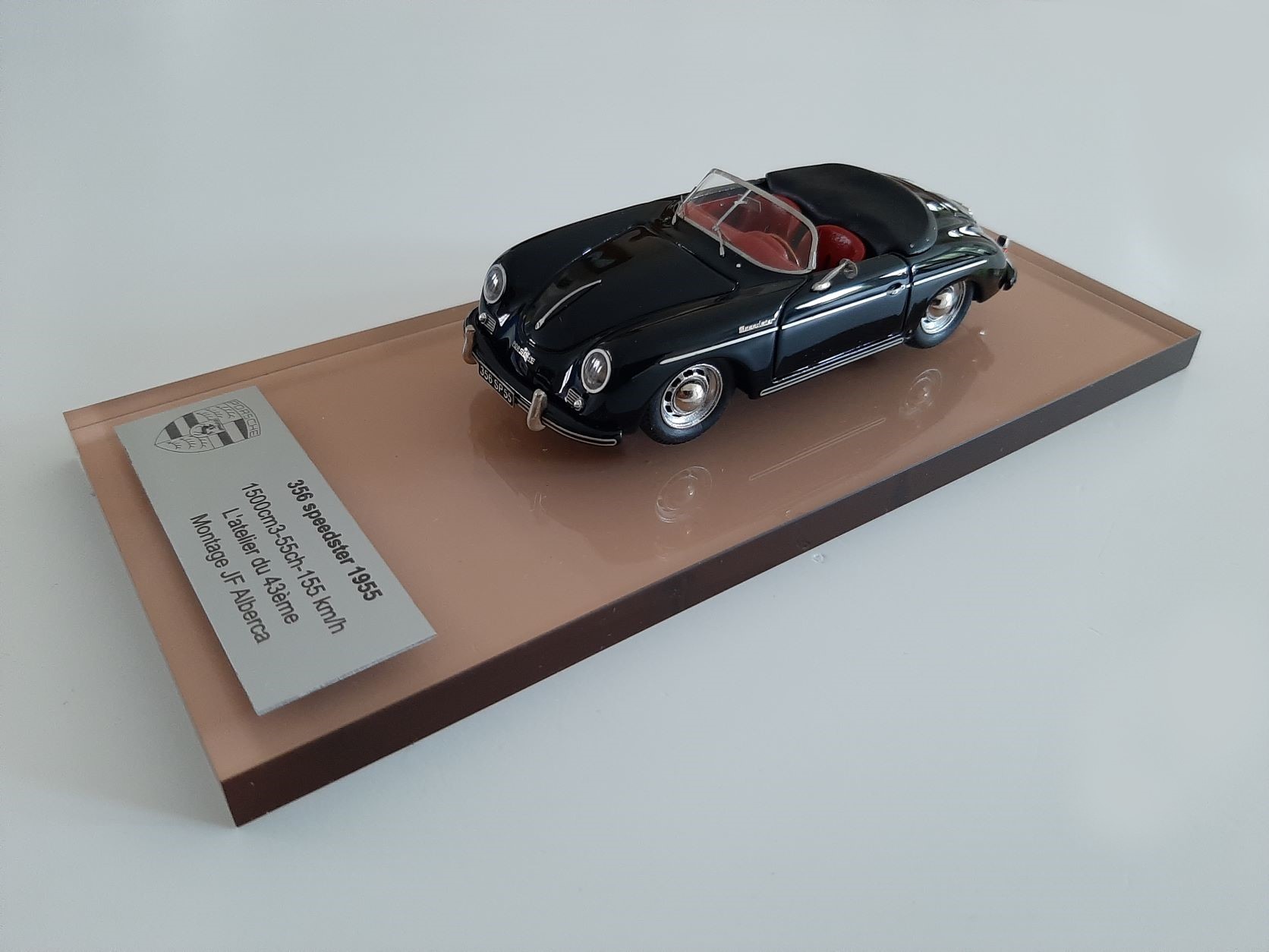 JF Alberca :Porsche 356 speedster black